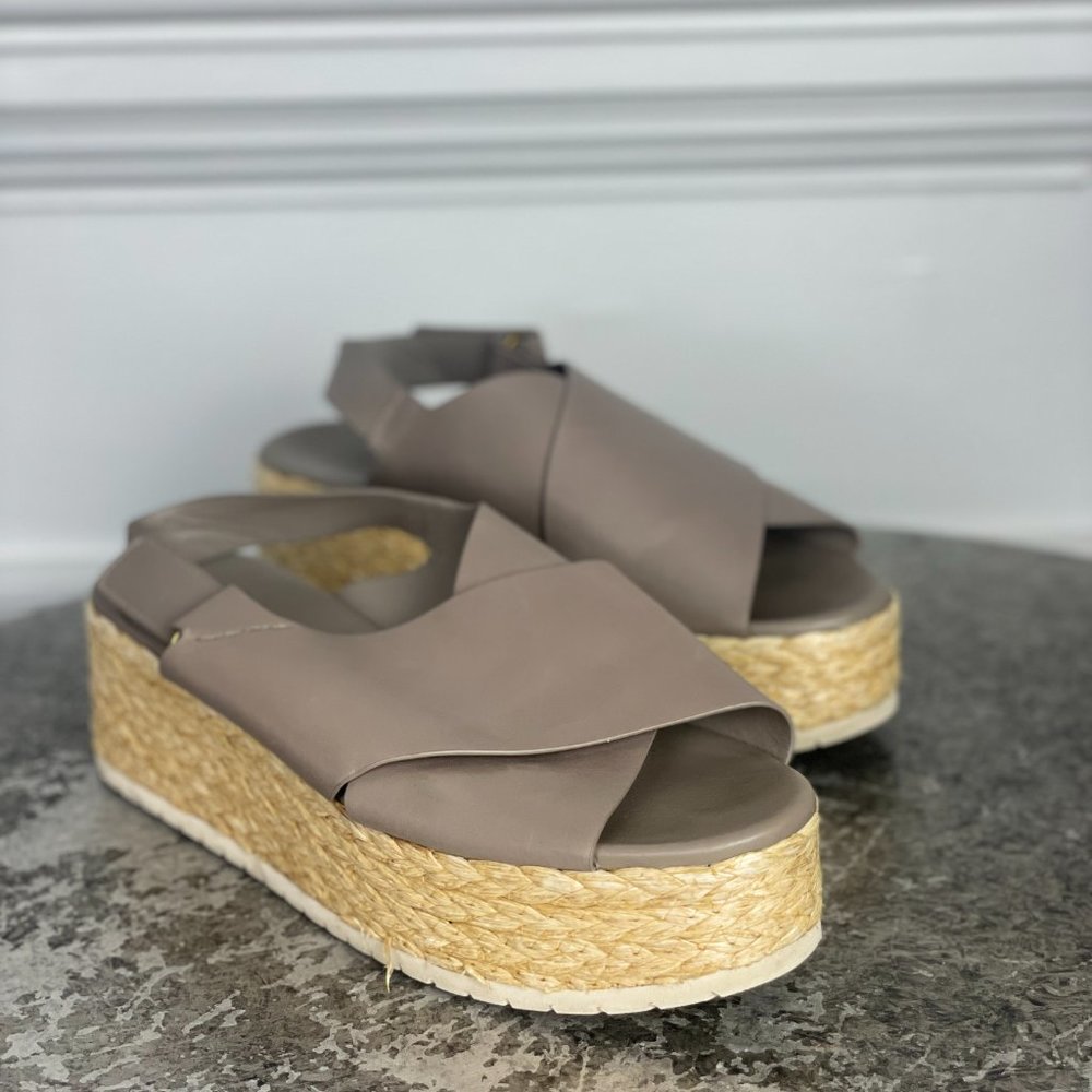 Vince Jesson Sandal Grey, sz 8